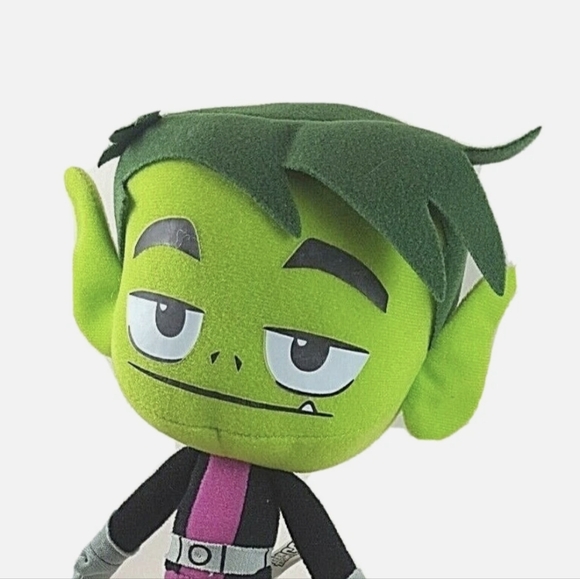 Teen Titans Go Beast Boy 10” Plush Toy Factory Cartoon Network. - Picture 9 of 9